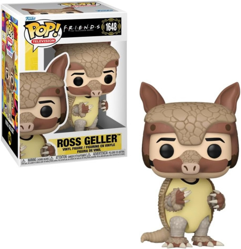 Funko Pop TV Ross Geller 1648 Fantasiado de Tatu Friends   #1648 - Produto Original
