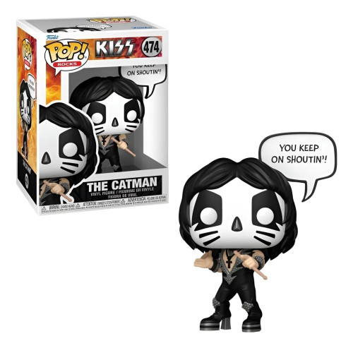 Funko Pop Rocks The Catman 474 Kiss- -