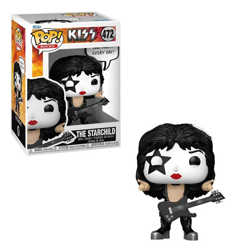 Funko Pop Rocks The Starchild 472 Kiss- -