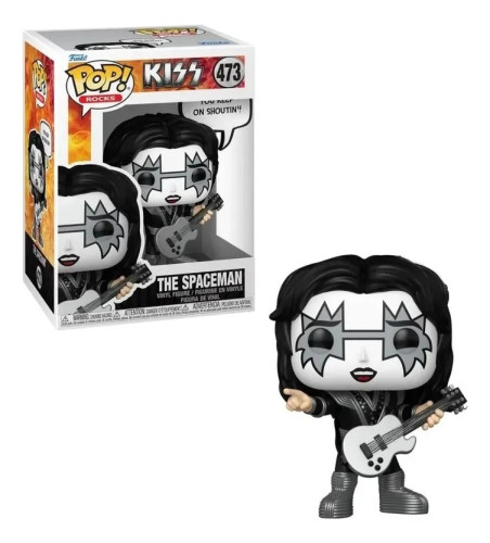 Funko Pop RocksThe Spaceman 473 Kiss- -