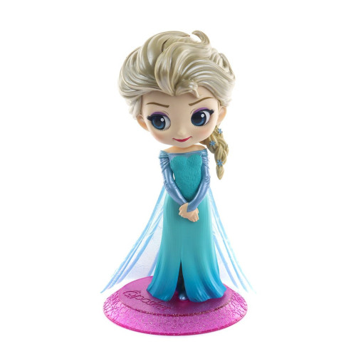 Qposket Elsa  Glitter Line Banpresto Bandai Disney Frozen- -