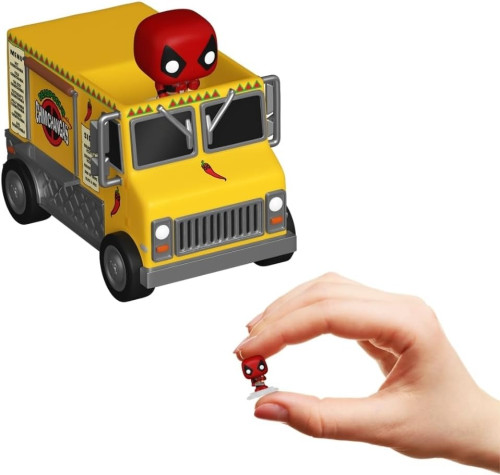 Funko Bitty Pop Rides Deadpool Chimichanga Truck- -