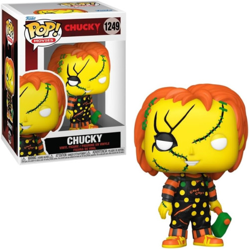 Funko Pop Movies Chucky 1249 com Machado Chucky- -