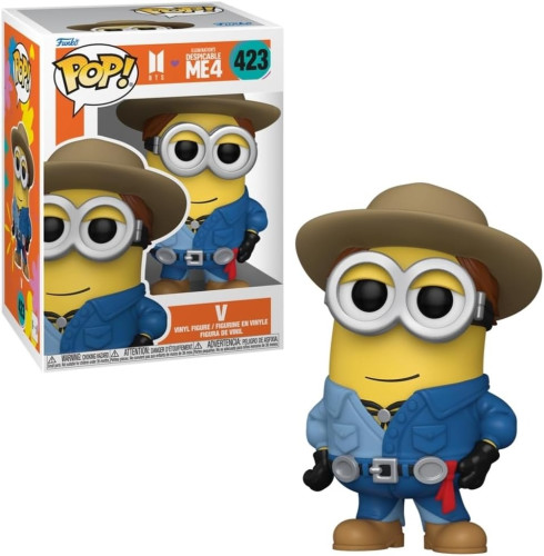 Funko Pop BTS V 423 Versão Minios- -