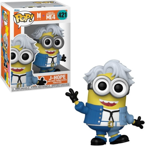 Funko Pop BTS J-Hope 421 Versão de Minions- -