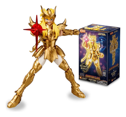 Saint Seiya Blokees Milo de Escorpiao Champion Class Scorpio Miro Cavaleiros do Zodiaco   # - Produto Original