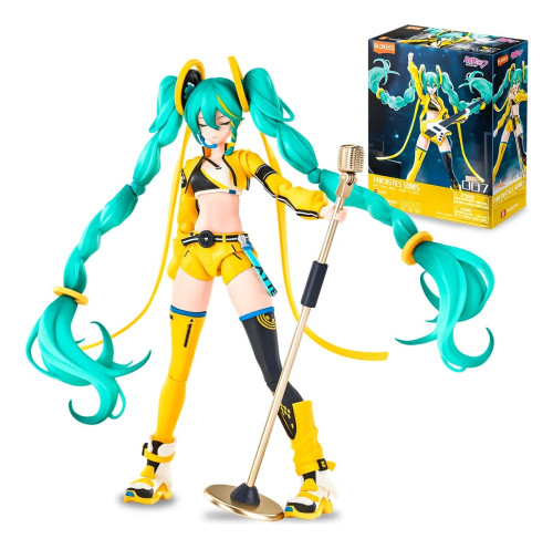 Blokees Hatsune Miku Fantastics Series Model Kit Articulado   # - Produto Original