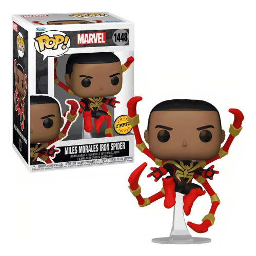 Funko Pop Miles Morales 1448 Iron Spider CHASE- -