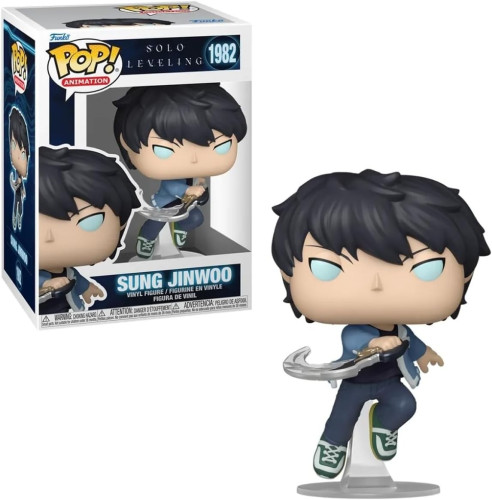Funko Pop Anime Sung Jinwoo 1982 Solo Leveling   # - Produto Original