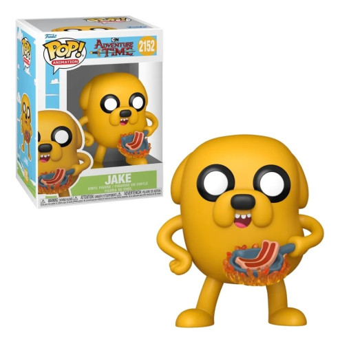 Funko Pop Anime Jake 2152 Cozinhando A Hora da Aventura   # - Produto Original