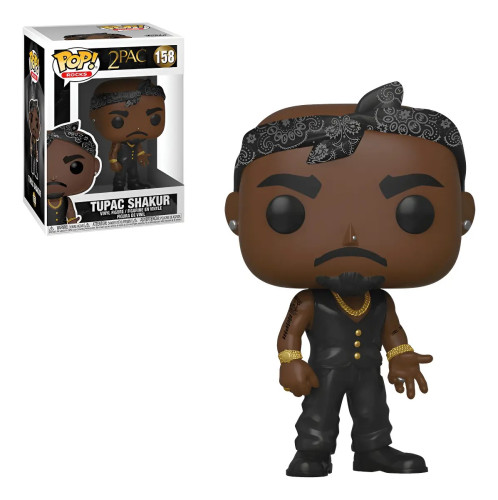 Funko Pop Rocks Tupac 158 2Pac   # - Produto Original