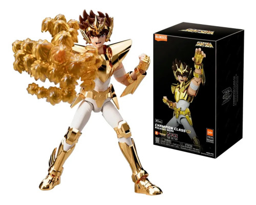 Saint Seiya Pegasus Champion Class EX Cavaleiros do Zodiaco Golden Anniversary Edition  Blokees Model Kit Articulado   # - Produto Original