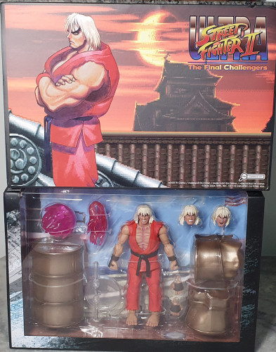 Action Figures Jada toys Violent Ken original lacrado - Ultra Street Fighter II The Final Challengers - #