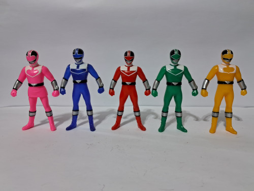 Action Figures Super Sentai Timeranger Ser Completo Bandai-Power Rangers-