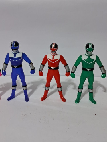 Action Figures Super Sentai Timeranger Ser Completo Bandai - Power Rangers - #