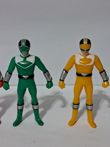 Action Figures Super Sentai Timeranger Ser Completo Bandai - Power Rangers - #
