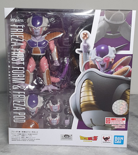 Action Figures Freeza First Form And Pod Shfiguarts Bandai Original Lacrado-Dragon Ball Z-