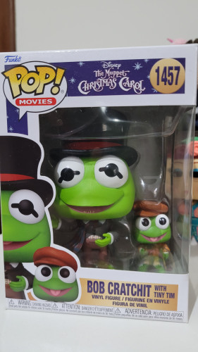 Funko Pop Bob Cratchit with tiny Tim-The Muppet Christmas Carol-1457