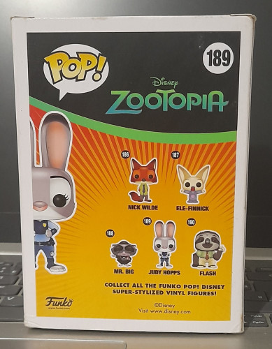 Funko Pop Judy Hoppes - Disney Zootopia - #189