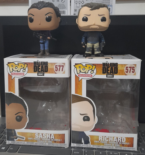 Funko Pop Sasha&Richard-The Walking Dead-577