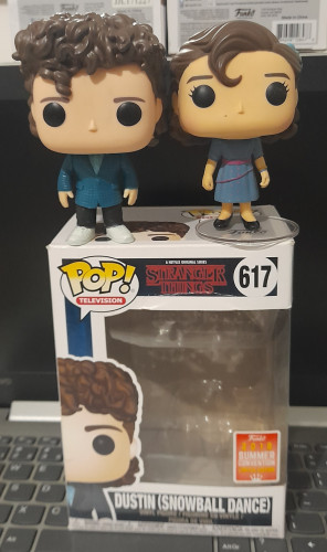 Funko Pop Dupla Eleven &Dustin  baile.-Stranger Things-617