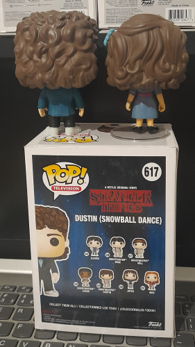 Funko Pop Dupla Eleven &Dustin  baile. - Stranger Things - #617