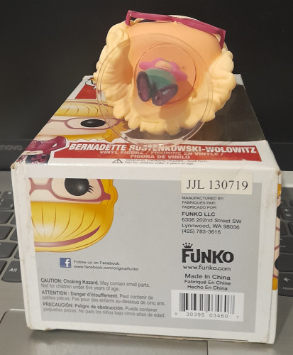 Funko Pop Bernadette - The Big Bang Theory - #58