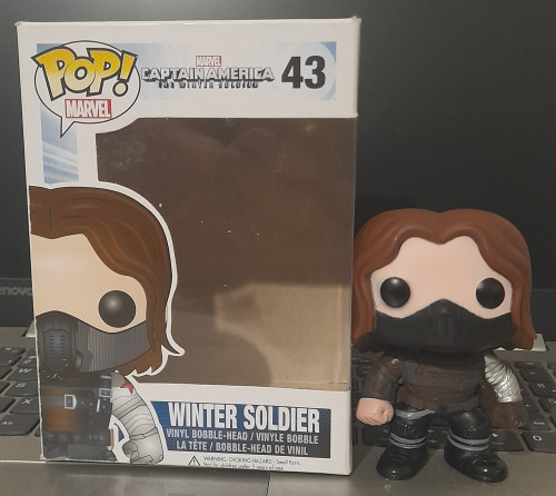 Funko Pop Soldado Invernal-Capitão América: Gerra Civil-43