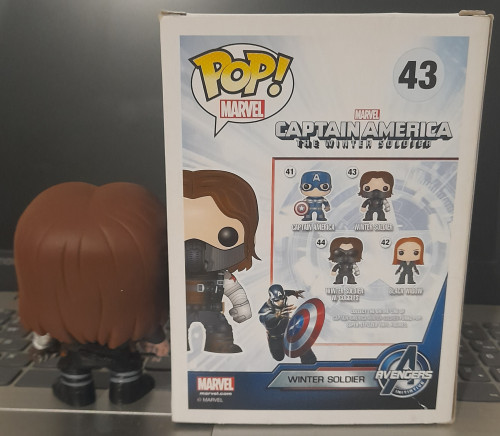 Funko Pop Soldado Invernal - Capitão América: Gerra Civil - #43