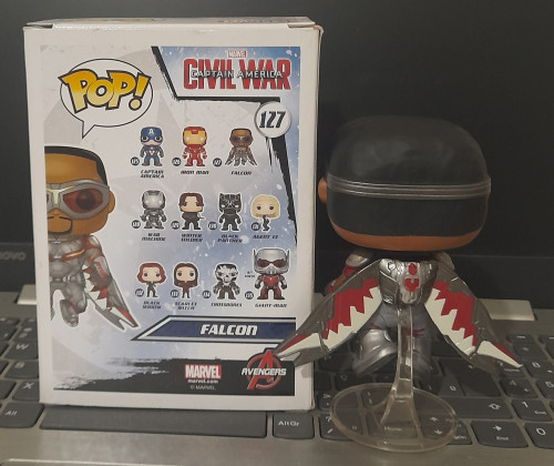 Funko Pop Falcon - Capitão América: Gerra Civil - #127