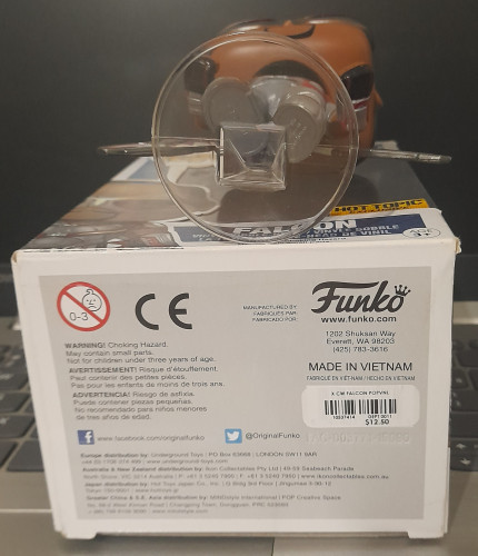 Funko Pop Falcon - Capitão América: Gerra Civil - #127