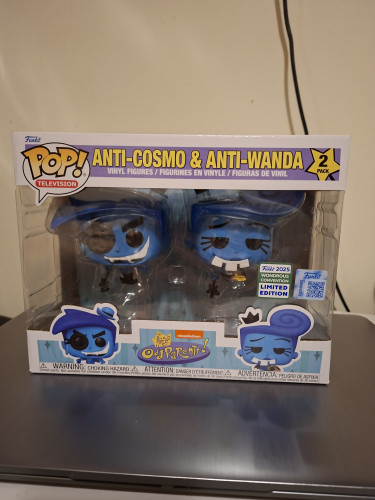 Funko Pop Anti Cosmo e Anti Wanda Wondrous Convention 2025-Os Padrinhos Mágicos-2
