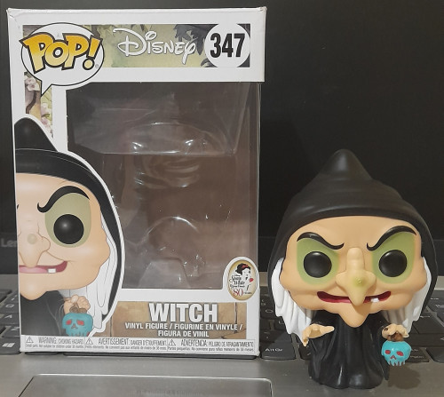 Funko Pop Witch 347-Disney Branca De Neve-347