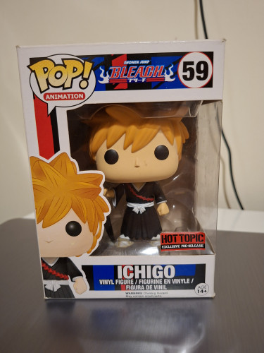 Funko Pop Ichigo Hot Topic Pre-Release Exclusive-Bleach-59