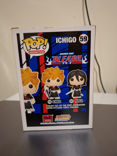 Funko Pop Ichigo Hot Topic Pre-Release Exclusive - Bleach - #59