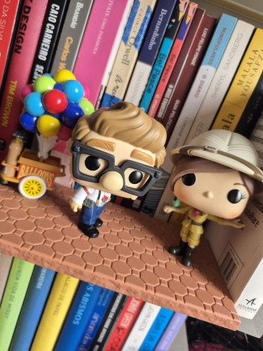 Funko Pop Carl e Ellie vendedores de Balão - UP Altas Aventuras - #1152
