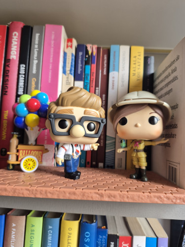 Funko Pop Carl e Ellie vendedores de Balão-UP Altas Aventuras-1152