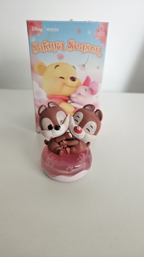 Action Figure Tico & Teco - Miniso - Disney Sakura-Mickey-