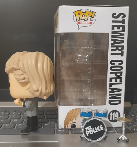 Funko Pop Stewart copeland - The Police - #119
