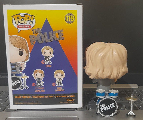 Funko Pop Stewart copeland - The Police - #119