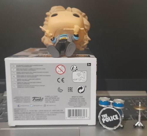 Funko Pop Stewart copeland - The Police - #119