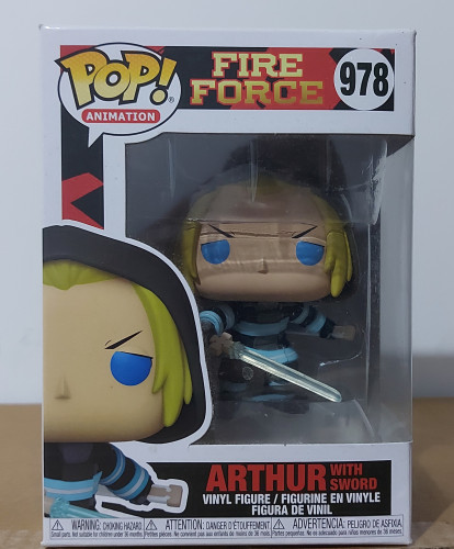 Funko Pop Arthur with sword-Fire Force-978