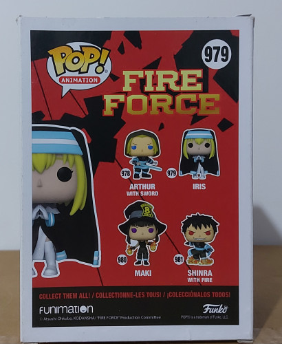 Funko Pop Iris - Animation Fire Force - #979