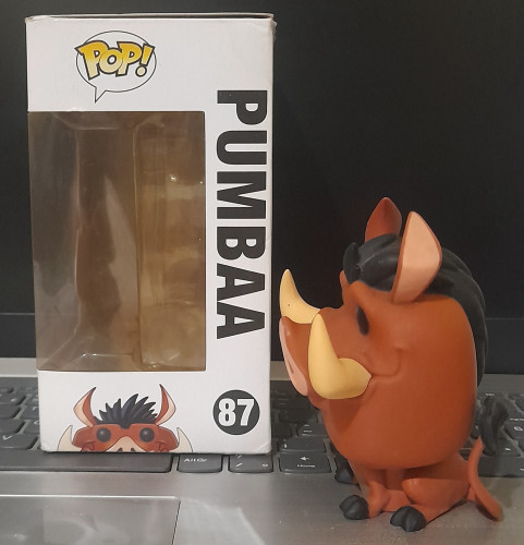 Funko Pop Pumba - Disney O Rei Leão - #87