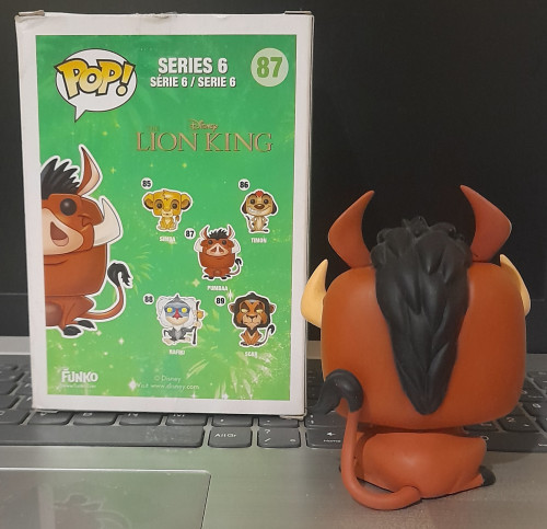 Funko Pop Pumba - Disney O Rei Leão - #87