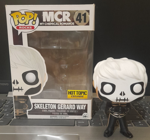 Funko Pop Skeleton Gerard Way-Rocks My Chemical Romance-41
