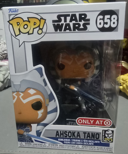 Funko Pop! Ahsoka Tano Star Wars Ahsoka #658 - Produto Original