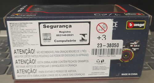  Formula 1 Racing Team # - Produto Original