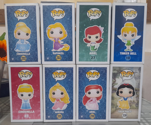 Funko Pop Set princesas 8 - Disney Princess - #08