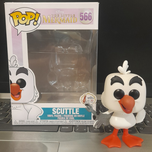 Funko Pop Scuttle Ariel 30 Years #566 - Produto Original